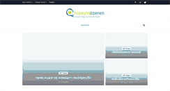 Desktop Screenshot of huseyinozeren.com